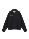 LETTERING DRIZZLER JUMPER IN NAVY