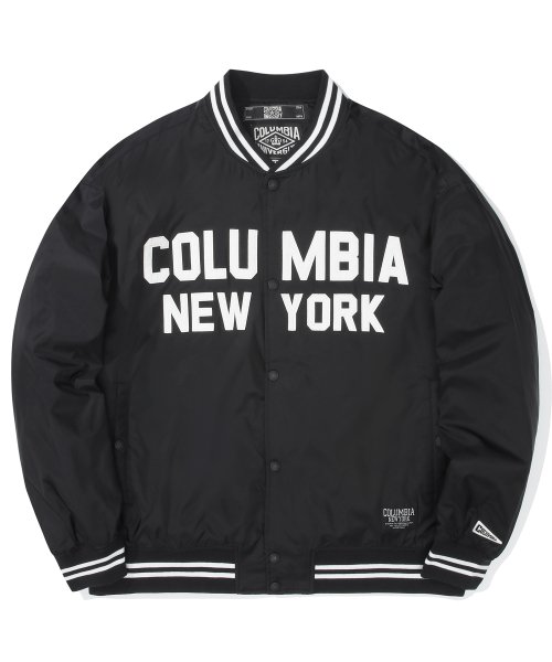 NEW YORK ARCH LOGO VASITY MEDIUM JACKET чёрный