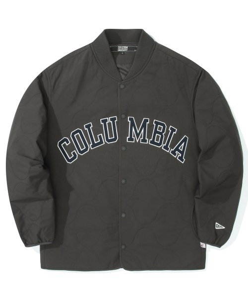 COLUMBIA ARCH LOGO стёганая лёгкая куртка Slate Black