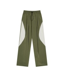 Silk Wave Double Pants_Khaki Cream