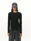 TWO-WAY LAYER TOP - BLACK