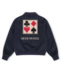 Poker Varsity Jacket Navy