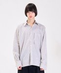 라멀마메종(LA MER MA MAISON) 3XL SHIRT IVORY CHECK