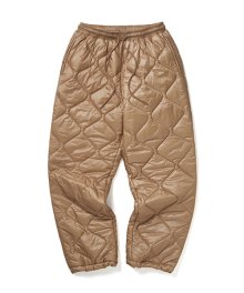 CARROTS QUILTED PANTS (BEIGE)