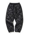 CARROTS QUILTED PANTS (BLACK)