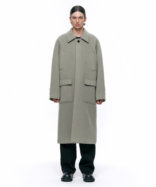 Пальто-бальмакаан оверсайз OLIVE BEIGE
