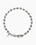 셉텐벌5(SEPTEMBER5) Mix wave chain necklace