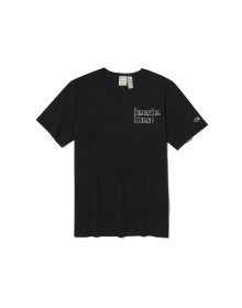[Champion X Beastie Boys] 타이포그래피 티셔츠 (BLACK) CKTS3FB01BK