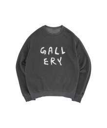 Gallery Logo Graphic Sweatshirt - Charcoal Grey