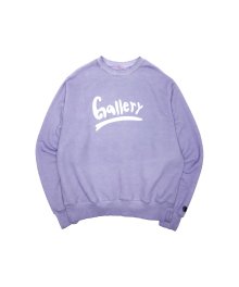 Gallery Wave Logo Graphic Sweatshirt - Light Purple