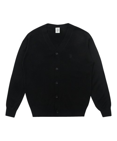 Кардиган из 100% шерсти_Black