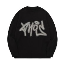 Graffiti Phos Knit Pullover/Black