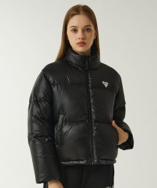 W ESSENTIAL DUCK DOWN SHORT PUFFA PADDING [BLACK]