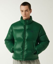 ESSENTIAL DUCK DOWN SHORT PUFFA PADDING [GREEN]