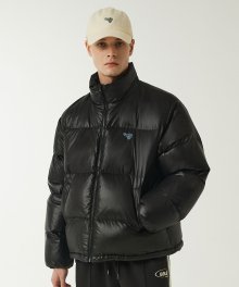 ESSENTIAL DUCK DOWN SHORT PUFFA PADDING [BLACK]