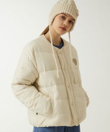 BASIC LIGHT DOWN JACKET [IVORY]