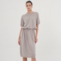 아쿠드(ACUD) Cashmere Waist String Knit Dress _Grey