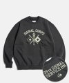 Signal Corps Heavyweight Sweatshirt Vintage Black
