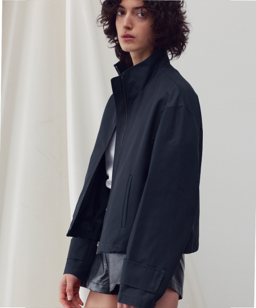COTTON BLOUSON JACKET