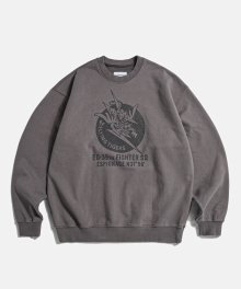 Flying Tigers Heavyweight Sweatshirt (Crack Ver.) Fog