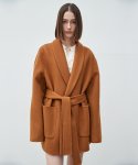 이지오 우먼(EZIO WOMEN) Bellandi Romantic Wool Robe Coat