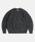 에스피오나지 Pigment Dyed Raglan Knit Sweater Black