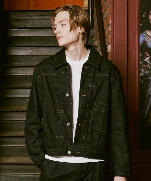 DENIM JACKET [2 COLOR]