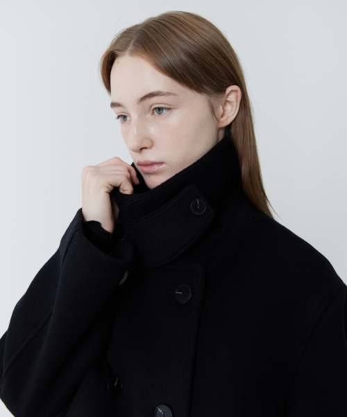 Classy Peacoat (Black)