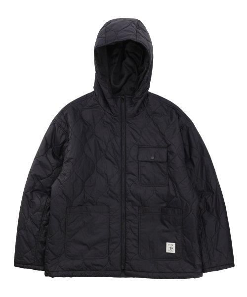 QUILTING HOOD JUMPER [2 COLOR]