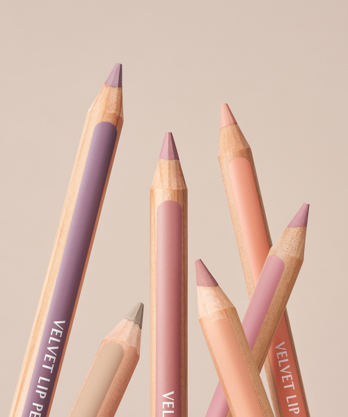 클리오() [NEW컬러추가] 벨벳 립 펜슬 기획 [본품+샤프너 구성] 상품 이미지