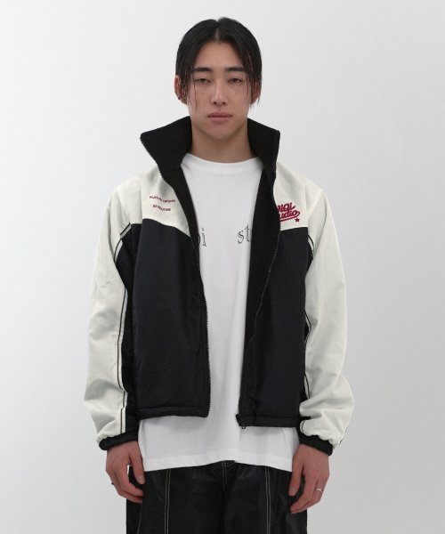COSMO STAR REVERSIBLE FLEECE JACKET_BLACK
