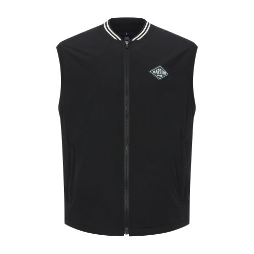 Stretch Woven Vest_Black (Men)