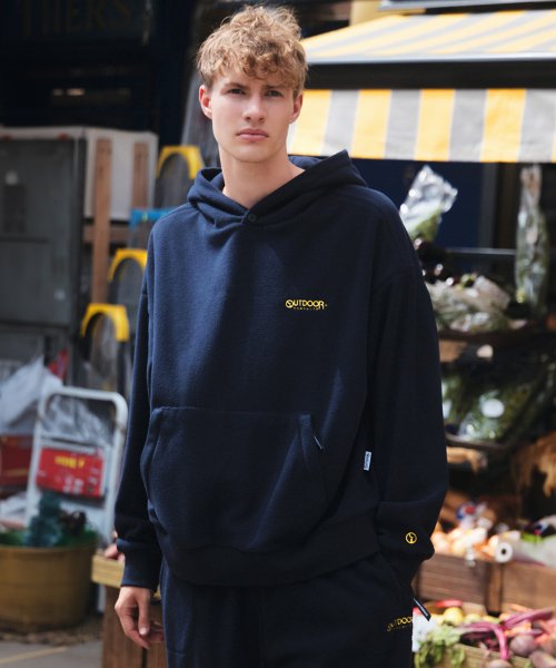 Худи из микрофлиса MICRO FLEECE SET-UP HOODIE