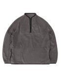 로어즈(LORES) Fleece Quarter Zip Pullover - Light Brown