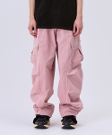 디오스피스(DAUSPICE) Cotton Cargo Pants Pink