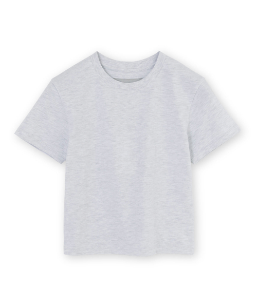 W Baby T Shirt, Light Grey