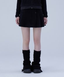 Pocket mini skirt BLACK