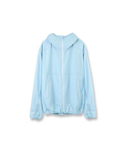 Baby blue hot sale windbreaker