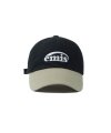 NEW LOGO MIX BALL CAP-BEIGE/BLACK