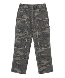 Lace Double Knee Pants Camouflage