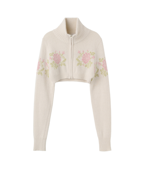 sculptor Angora Underboob Zip-Up Sサイズ