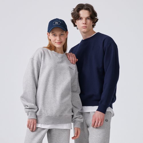 Свитшот Dangureureu Melange Gray