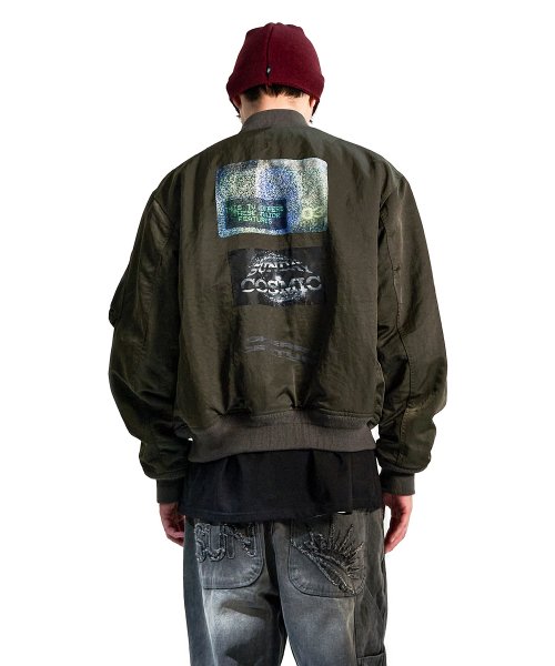 SUNDAY COSMIC BOMBER JACKET KHAKI