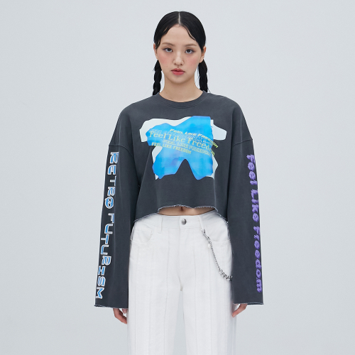 FREEDOM SWEATSHIRTS CHARCOAL BP3CL010