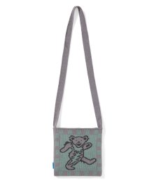 GD Lightning Bear Knit Mini Bag Lavender