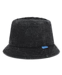 GD Lightning Denim Bucket Hat Black