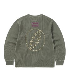 GD SYF Waffle L/S Top Mud