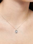 유니제이(UNI.J) Initial Knot Silver necklace In458 [Silver]