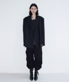 RAW EDGE WOOL JACKET