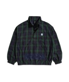 CAMDEN PLAID TRACK JACKET [NAVY PLAID]